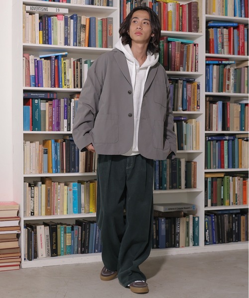 PBLIM(ページボーイリム)の「PBLIM/アソートテーラージャケット(テーラードジャケット・レディース・チェック/ベージュ/グレー・FREE)」の8枚目の写真