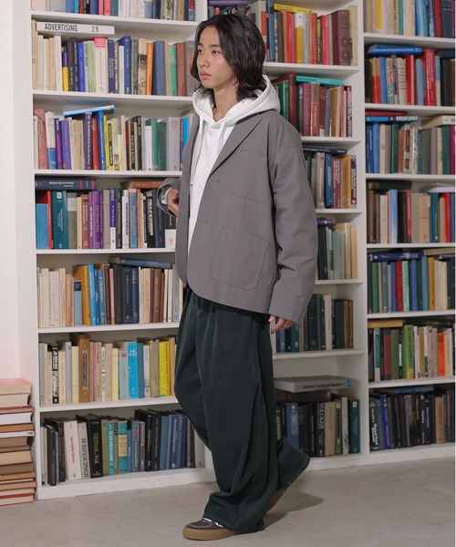 PBLIM(ページボーイリム)の「PBLIM/アソートテーラージャケット(テーラードジャケット・レディース・チェック/ベージュ/グレー・FREE)」の11枚目の写真