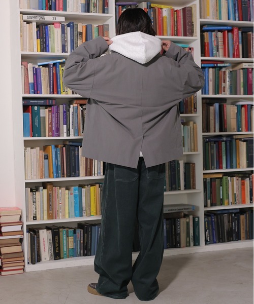 PBLIM(ページボーイリム)の「PBLIM/アソートテーラージャケット(テーラードジャケット・レディース・チェック/ベージュ/グレー・FREE)」の4枚目の写真