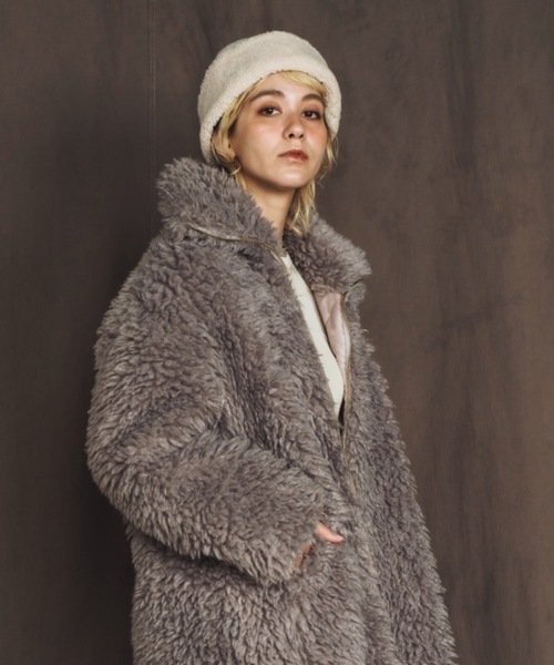 ORIENT MILLINERY（オリエント ミリナリー）の「BOWA【ﾎﾞﾜ】（キャップ・レディース・アイボリー/ブラック/パープル系/グリーン系・FREE）」の19枚目の写真