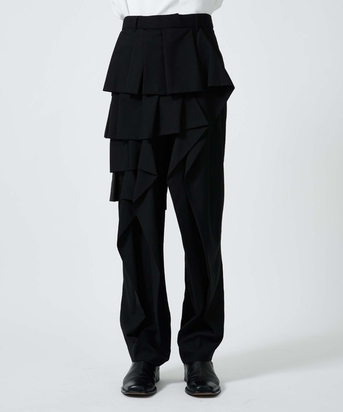 TAAKK スラックスパンツ　別注 TAAKK/ターク】SLACKS(レザー)/スラックス（スラックス）｜TAAKK