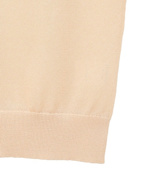 【セール】SLEEVELESS SHEER KNIT TOPS（ニット/セーター）｜CLANE（クラネ） mdprevattcaulkingandwaterproofing.com