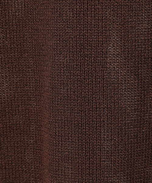 【セール】SLEEVELESS SHEER KNIT TOPS（ニット/セーター）｜CLANE（クラネ） mdprevattcaulkingandwaterproofing.com