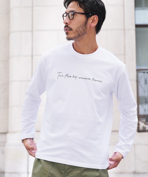 jiggys shop(ジギーズショップ)の「マルチプリント長袖ロンT カットソー(Tシャツ/カットソー・メンズ・ブラック系その他4/ホワイト系その他3/ホワイト系その他/ホワイト系その他5/ブラック系その他2/ホワイト系その他4/ホワイト系その他2/ブラック系その他5/ブラック系その他3/ブラック系その他/ホワイト系その他6/ホワイト系その他7/ホワイト系/ホワイト系1/ホワイト系2/ブラック系2/ブラック系その他7/ブラック系/ブラック系その他6/ブラック系1・MEDIUM/SMALL/X-LARGE/LARGE)」の9枚目の写真
