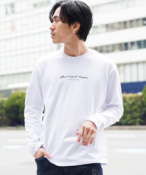 jiggys shop(ジギーズショップ)の「マルチプリント長袖ロンT カットソー(Tシャツ/カットソー・メンズ・ブラック系その他4/ホワイト系その他3/ホワイト系その他/ホワイト系その他5/ブラック系その他2/ホワイト系その他4/ホワイト系その他2/ブラック系その他5/ブラック系その他3/ブラック系その他/ホワイト系その他6/ホワイト系その他7/ホワイト系/ホワイト系1/ホワイト系2/ブラック系2/ブラック系その他7/ブラック系/ブラック系その他6/ブラック系1/ブラック系4/ブラック系5/ブラック系3/ホワイト系5/ホワイト系6/ホワイト系4/ホワイト系3・MEDIUM/SMALL/X-LARGE/LARGE)」の14枚目の写真