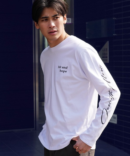 jiggys shop(ジギーズショップ)の「マルチプリント長袖ロンT カットソー(Tシャツ/カットソー・メンズ・ブラック系その他4/ホワイト系その他3/ホワイト系その他/ホワイト系その他5/ブラック系その他2/ホワイト系その他4/ホワイト系その他2/ブラック系その他5/ブラック系その他3/ブラック系その他/ホワイト系その他6/ホワイト系その他7/ホワイト系/ホワイト系1/ホワイト系2/ブラック系2/ブラック系その他7/ブラック系/ブラック系その他6/ブラック系1/ブラック系4/ブラック系5/ブラック系3/ホワイト系5/ホワイト系6/ホワイト系4/ホワイト系3・MEDIUM/SMALL/X-LARGE/LARGE)」の15枚目の写真