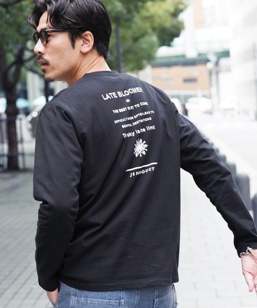 jiggys shop(ジギーズショップ)の「マルチプリント長袖ロンT カットソー(Tシャツ/カットソー・メンズ・ブラック系その他4/ホワイト系その他3/ホワイト系その他/ホワイト系その他5/ブラック系その他2/ホワイト系その他4/ホワイト系その他2/ブラック系その他5/ブラック系その他3/ブラック系その他/ホワイト系その他6/ホワイト系その他7/ホワイト系/ホワイト系1/ホワイト系2/ブラック系2/ブラック系その他7/ブラック系/ブラック系その他6/ブラック系1・MEDIUM/SMALL/X-LARGE/LARGE)」の18枚目の写真