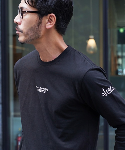 jiggys shop(ジギーズショップ)の「マルチプリント長袖ロンT カットソー(Tシャツ/カットソー・メンズ・ブラック系その他4/ホワイト系その他3/ホワイト系その他/ホワイト系その他5/ブラック系その他2/ホワイト系その他4/ホワイト系その他2/ブラック系その他5/ブラック系その他3/ブラック系その他/ホワイト系その他6/ホワイト系その他7/ホワイト系/ホワイト系1/ホワイト系2/ブラック系2/ブラック系その他7/ブラック系/ブラック系その他6/ブラック系1・MEDIUM/SMALL/X-LARGE/LARGE)」の19枚目の写真