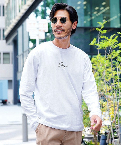 jiggys shop(ジギーズショップ)の「マルチプリント長袖ロンT カットソー(Tシャツ/カットソー・メンズ・ブラック系その他4/ホワイト系その他3/ホワイト系その他/ホワイト系その他5/ブラック系その他2/ホワイト系その他4/ホワイト系その他2/ブラック系その他5/ブラック系その他3/ブラック系その他/ホワイト系その他6/ホワイト系その他7/ホワイト系/ホワイト系1/ホワイト系2/ブラック系2/ブラック系その他7/ブラック系/ブラック系その他6/ブラック系1・MEDIUM/SMALL/X-LARGE/LARGE)」の5枚目の写真