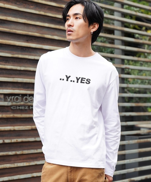 jiggys shop(ジギーズショップ)の「マルチプリント長袖ロンT カットソー(Tシャツ/カットソー・メンズ・ブラック系その他4/ホワイト系その他3/ホワイト系その他/ホワイト系その他5/ブラック系その他2/ホワイト系その他4/ホワイト系その他2/ブラック系その他5/ブラック系その他3/ブラック系その他/ホワイト系その他6/ホワイト系その他7/ホワイト系/ホワイト系1/ホワイト系2/ブラック系2/ブラック系その他7/ブラック系/ブラック系その他6/ブラック系1・MEDIUM/SMALL/X-LARGE/LARGE)」の7枚目の写真