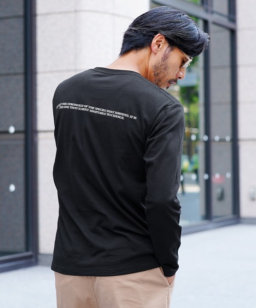 jiggys shop(ジギーズショップ)の「マルチプリント長袖ロンT カットソー(Tシャツ/カットソー・メンズ・ブラック系その他4/ホワイト系その他3/ホワイト系その他/ホワイト系その他5/ブラック系その他2/ホワイト系その他4/ホワイト系その他2/ブラック系その他5/ブラック系その他3/ブラック系その他/ホワイト系その他6/ホワイト系その他7/ホワイト系/ホワイト系1/ホワイト系2/ブラック系2/ブラック系その他7/ブラック系/ブラック系その他6/ブラック系1・MEDIUM/SMALL/X-LARGE/LARGE)」の14枚目の写真