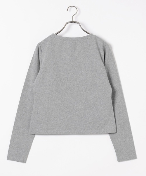 Heather（ヘザー）の「リボンレースロンTEE　144355（Tシャツ/カットソー・レディース・オフホワイト/ブラック/グレー・FREE）」の19枚目の写真