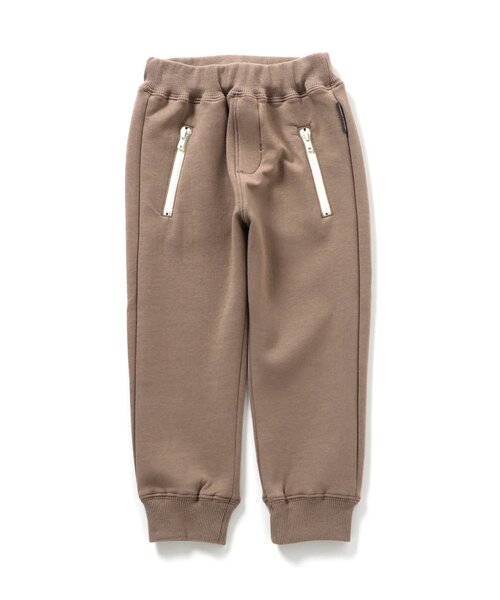 Ampersand(アンパサンド)の「シュッと見えスウェットパンツ(スウェットパンツ・キッズ・チェック/ブラック/カーキ/レインボー/アイボリー/ブラウン・140/130/120/110/100/90/80)」の3枚目の写真