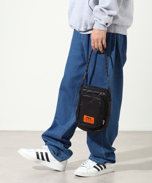FILA(フィラ)の「【FILA/フィラ】 パデット ミ二ショルダーバッグ(ショルダーバッグ・メンズ・アイボリー/カーキ/ブラック・FREE)」の12枚目の写真