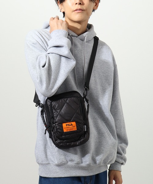 FILA(フィラ)の「【FILA/フィラ】 パデット ミ二ショルダーバッグ(ショルダーバッグ・メンズ・アイボリー/カーキ/ブラック・FREE)」の10枚目の写真