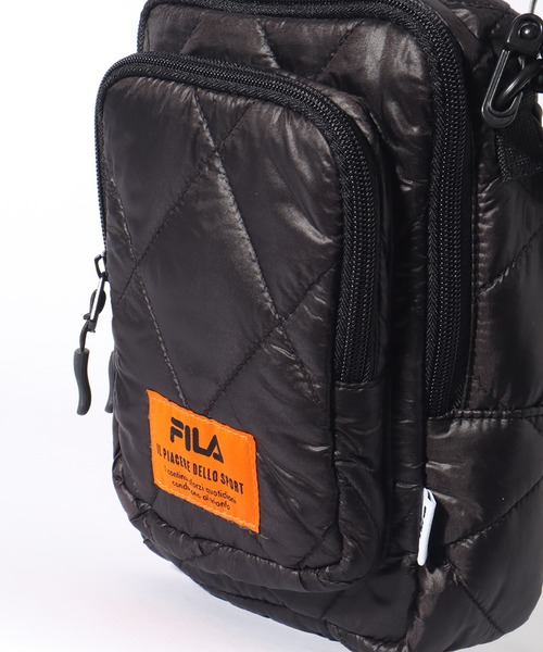 FILA(フィラ)の「【FILA/フィラ】 パデット ミ二ショルダーバッグ(ショルダーバッグ・メンズ・アイボリー/カーキ/ブラック・FREE)」の7枚目の写真