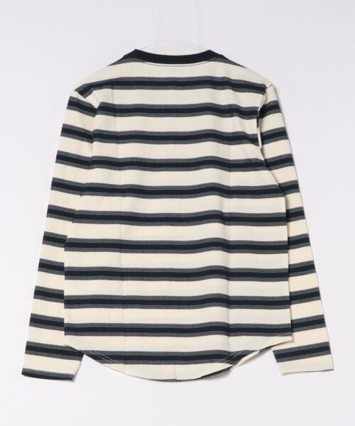 aimoha(アイモハ)の「aimoha men Classic Stripes Crewneck Sweater(スウェット・メンズ・ブラック/グレー/ブルー・MEDIUM/LARGE/X-LARGE/XX-LARGE/XXX-LARGE)」の4枚目の写真