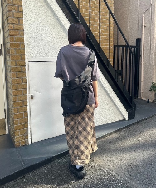 nemne store(ネンネストア)の「【keel】チェックミドルスカート(スカート・レディース・アイボリー/ベージュ・SMALL/MEDIUM)」の16枚目の写真