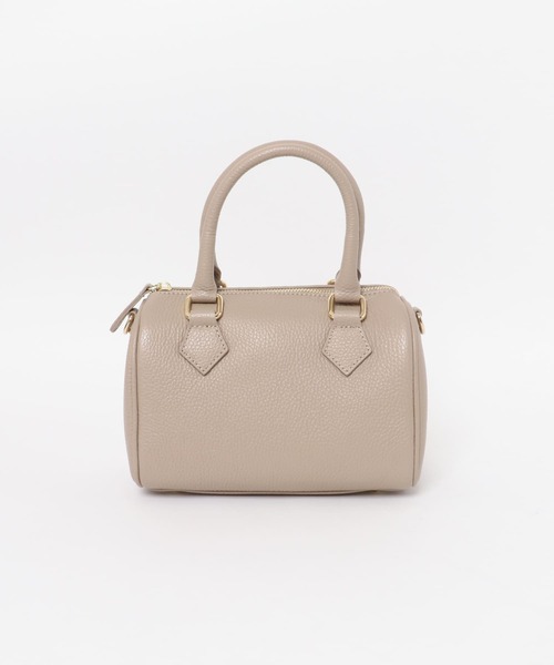 AULENTTI（オウレンティ）の「AULENTTI　ミニボストンバッグ（ボストンバッグ・レディース・ブラック/ベージュ・ONE）」の7枚目の写真