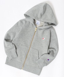 Champion（チャンピオン）の「2025AW Champion/チャンピオン ワンポイントロゴ刺繍 スウェット フルジップパーカー トレーナー キッズ（パーカー・キッズ）」