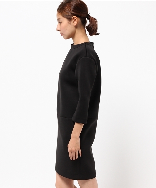 ESTNATION（エストネーション）の「ESTNATION ジャージーワンピース（ワンピース・レディース・ブラック/ブルー/ゴールド・38/36）」の11枚目の写真