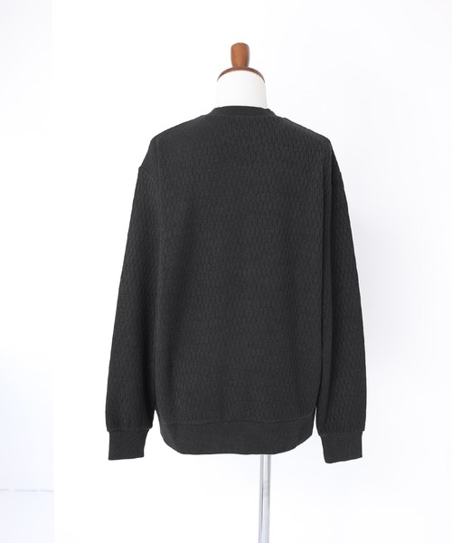 n'OrLABEL(ノアールレーベル)の「ライスサーマルプルオーバー(Tシャツ/カットソー・メンズ・ブラック/ブラウン・M/L)」の13枚目の写真