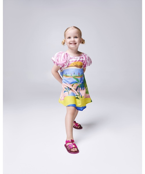 melissa(メリッサ)の「MINI MELISSA HIP BLOOMY BB(サンダル・キッズ・ブラウン/グリーン/ピンク/ブラック/ベビーピンク/ブルー/イエロー・24/27/30/25-26/28-29/22-23)」の14枚目の写真