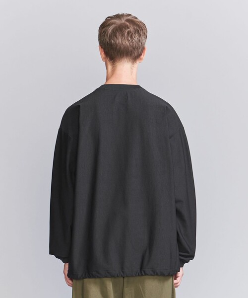 BEAUTY&YOUTH UNITED ARROWS(ビューティーアンドユースユナイテッドアローズ)の「パーフェクト ストレッチ アジャスト クルーネック スウェット ‐伸縮性‐(スウェット・メンズ・ブラック/ダークグレー/ベージュ・XL/L/M/S)」の15枚目の写真