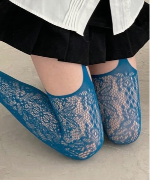 Burner（バーナー）の「【OKUOKU　0909】メッシュ パンスト ストッキング oku-tights-775707119717-8 N（タイツ/ストッキング・レディース・ピンク/ワインレッド/ホワイト/ブルー/グレー系その他/ブラック/パープル/ブラウン・FREE）」の5枚目の写真