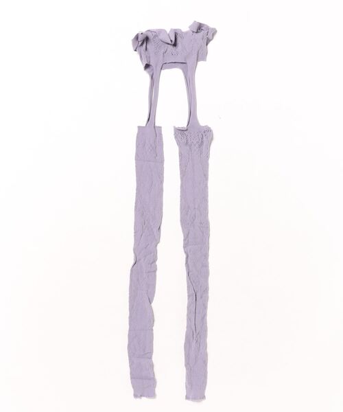 Burner（バーナー）の「【OKUOKU　0909】メッシュ パンスト ストッキング oku-tights-775707119717-8 N（タイツ/ストッキング・レディース・ピンク/ワインレッド/ホワイト/ブルー/グレー系その他/ブラック/パープル/ブラウン・FREE）」の14枚目の写真