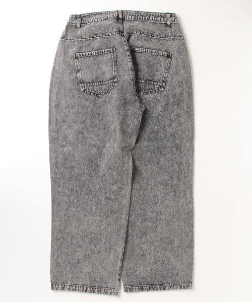 Magine(マージン)の「【SELECT】IR:10.5oz VINTAGE WASH LOOSE FIT DENIM PANTS/10.5oz ヴィンテージウォッシュ ルーズフィット デニムパンツ(デニムパンツ・メンズ・ケミカルウォッシュ/ブラック/ブラック系その他・M/L)」の4枚目の写真