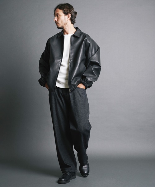 Magine(マージン)の「【SELECT】IR:10.5oz VINTAGE WASH LOOSE FIT DENIM PANTS/10.5oz ヴィンテージウォッシュ ルーズフィット デニムパンツ(デニムパンツ・メンズ・ケミカルウォッシュ/ブラック/ブラック系その他・M/L)」の20枚目の写真