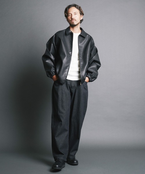 Magine(マージン)の「【SELECT】IR:10.5oz VINTAGE WASH LOOSE FIT DENIM PANTS/10.5oz ヴィンテージウォッシュ ルーズフィット デニムパンツ(デニムパンツ・メンズ・ケミカルウォッシュ/ブラック/ブラック系その他・M/L)」の21枚目の写真