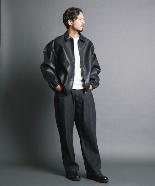 Magine(マージン)の「【SELECT】IR:10.5oz VINTAGE WASH LOOSE FIT DENIM PANTS/10.5oz ヴィンテージウォッシュ ルーズフィット デニムパンツ(デニムパンツ・メンズ・ケミカルウォッシュ/ブラック/ブラック系その他・M/L)」の22枚目の写真