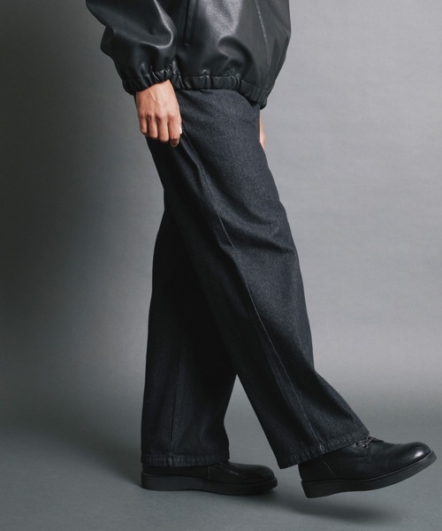 Magine(マージン)の「【SELECT】IR:10.5oz VINTAGE WASH LOOSE FIT DENIM PANTS/10.5oz ヴィンテージウォッシュ ルーズフィット デニムパンツ(デニムパンツ・メンズ・ケミカルウォッシュ/ブラック/ブラック系その他・M/L)」の8枚目の写真