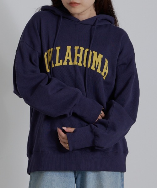 CIAOPANIC TYPY（チャオパニックティピー）の「アソートロゴオーバーサイズパーカー（パーカー・レディース・オフホワイト/グレー/ネイビー・ONE SIZE）」の17枚目の写真