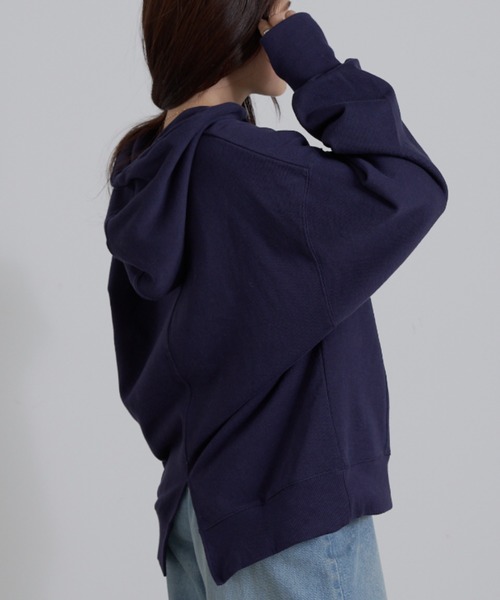 CIAOPANIC TYPY（チャオパニックティピー）の「アソートロゴオーバーサイズパーカー（パーカー・レディース・オフホワイト/グレー/ネイビー・ONE SIZE）」の18枚目の写真