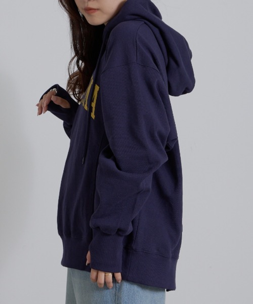 CIAOPANIC TYPY（チャオパニックティピー）の「アソートロゴオーバーサイズパーカー（パーカー・レディース・オフホワイト/グレー/ネイビー・ONE SIZE）」の20枚目の写真