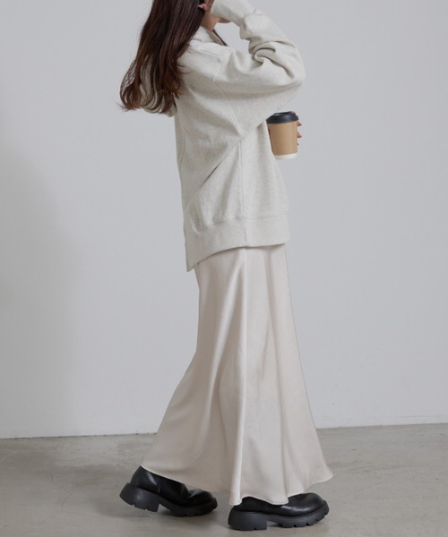 CIAOPANIC TYPY（チャオパニックティピー）の「アソートロゴオーバーサイズパーカー（パーカー・レディース・オフホワイト/グレー/ネイビー・ONE SIZE）」の13枚目の写真