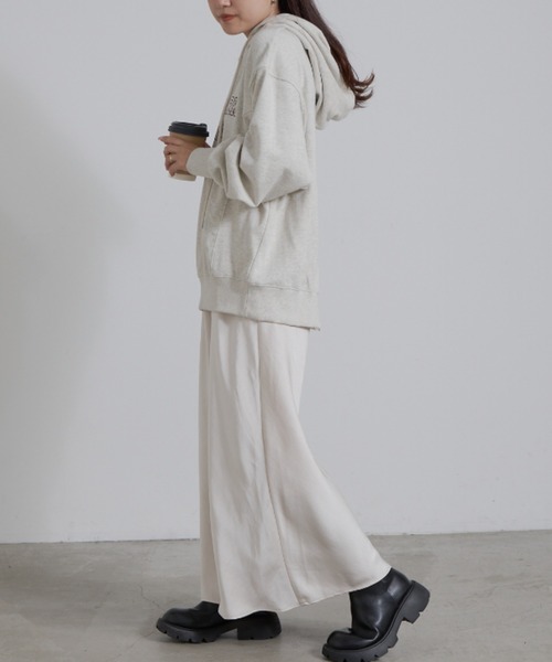 CIAOPANIC TYPY（チャオパニックティピー）の「アソートロゴオーバーサイズパーカー（パーカー・レディース・オフホワイト/グレー/ネイビー・ONE SIZE）」の14枚目の写真