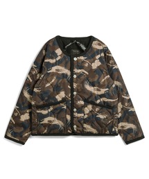 WEB限定】[TAION/タイオン] MILITARY キルティングダウンケープ