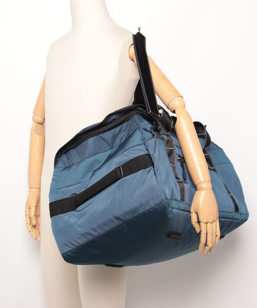 ANTLER(アントラー)の「ANTLER Bamburgh Duffel アントラー バンバラ ダッフル ボストンバッグ(ボストンバッグ・メンズ・ネイビー・FREE)」の12枚目の写真