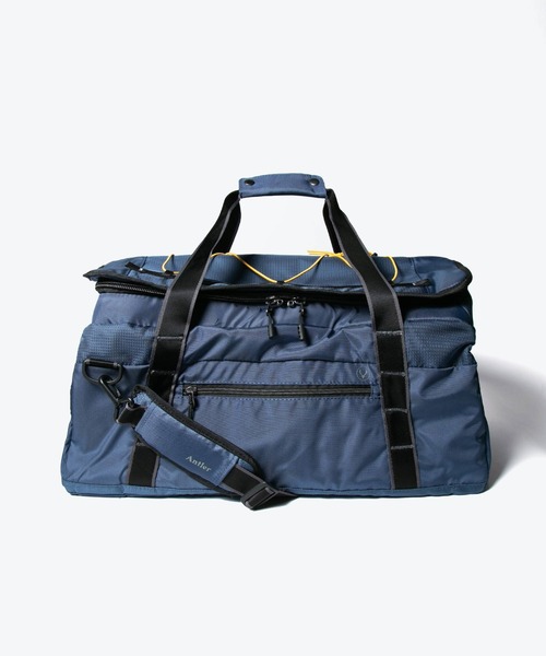 ANTLER(アントラー)の「ANTLER Bamburgh Duffel アントラー バンバラ ダッフル ボストンバッグ(ボストンバッグ・メンズ・ネイビー・FREE)」の8枚目の写真