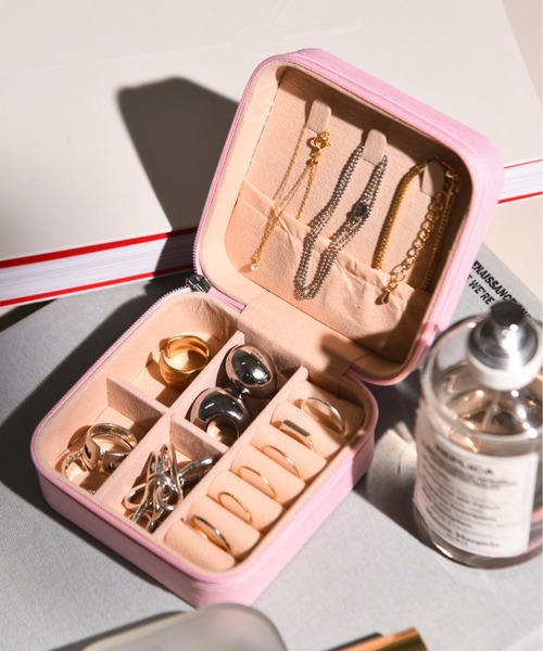 セール】3-9B31 アクセサリーケース アクセサリーポーチ 収納 トラベル