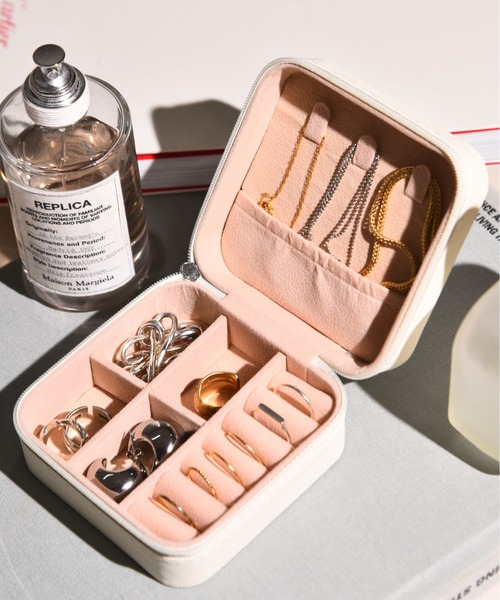 セール】3-9B31 アクセサリーケース アクセサリーポーチ 収納 トラベル