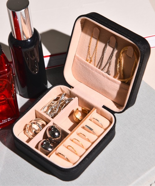 セール】3-9B31 アクセサリーケース アクセサリーポーチ 収納 トラベル