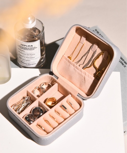 セール】3-9B31 アクセサリーケース アクセサリーポーチ 収納 トラベル