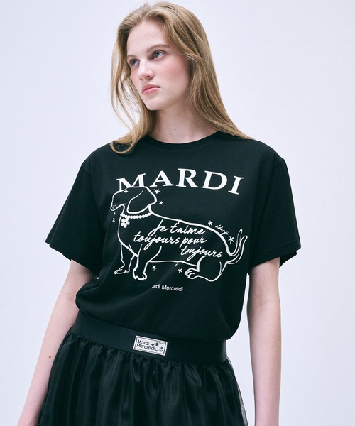 TSHIRT SWING THE TAIL DDANJI FLOWER CHOKER（Tシャツ