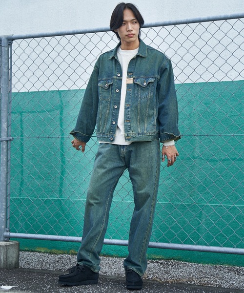 JEANS FACTORY （ジーンズファクトリー）の「[LIBERTO/リベルト] ARIZONA デニムジャケット（デニムジャケット・レディース・ブラック/グリーン/ブルー/ライトインディゴブルー・S/M/L）」の6枚目の写真