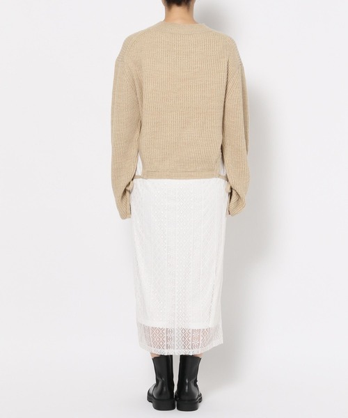 LOWRYS FARM（ローリーズファーム）の「マルチＷＡＹニットレース２Ｐワンピース 151586（ワンピース・レディース・ブルー/アイボリー/ブラック・FREE）」の18枚目の写真